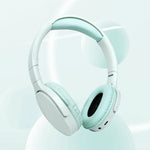 Fashionable Bluetooth wireless headphones, over-ear, deep bass, sports stereo, high fidelity, long battery life, universal
