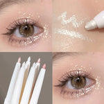 Diamond White Eyelid Highlighter Pen for Brightening Eye Glitter Golden Eyeliner Eyeshadow Stick for Stunning Makeup Results