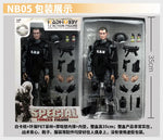 1/6 Action Figure Military Army 30cm Combat Swat Police Soldier With Gun Forces Model Toys