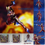 Marvel Comics Avengers 3 Infinite War Mk50 Shf Iron Man Activity Doll Model Children Christmas Birthday Gifts Toys Gifts