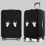 Luggage Covers Suitcase Cover Fashion Travel Essentials Funny pattern 18-32 Inch Traveling Accessories Protective Trolley Case