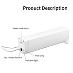 Smart Tuya Wifi/Zigbee Electric Curtain Shutter Motor with RF Remote 22.5CM Size APP Control Alexa Google Assistant SmartThings