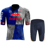 Red Bull Bicycle Clothing Jersey Cycling Uniforms for Men Jacket Team Set Bike Man Sports Bicycles Men's Cycling Suit Road Bikes