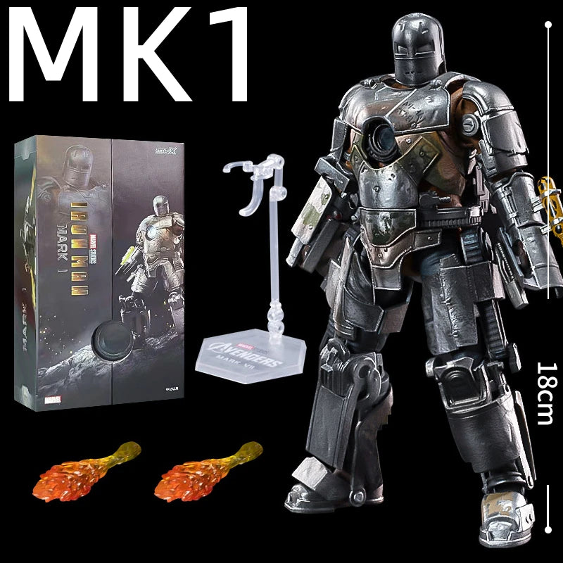 Original Iron Man Legends Mk42 War Machine MK1 MK2 MK3 MK4 MK5 MK6 MK7 Spider Man Avengers Infinity War Action Figure