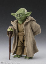 In stock Original Bandai Star Wars: Episode III S.H.Figuarts Obi-Wan Kenobi Master Yoda Anime figure Model Toy collectibles Gift