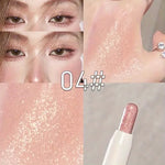 Diamond White Eyelid Highlighter Pen for Brightening Eye Glitter Golden Eyeliner Eyeshadow Stick for Stunning Makeup Results