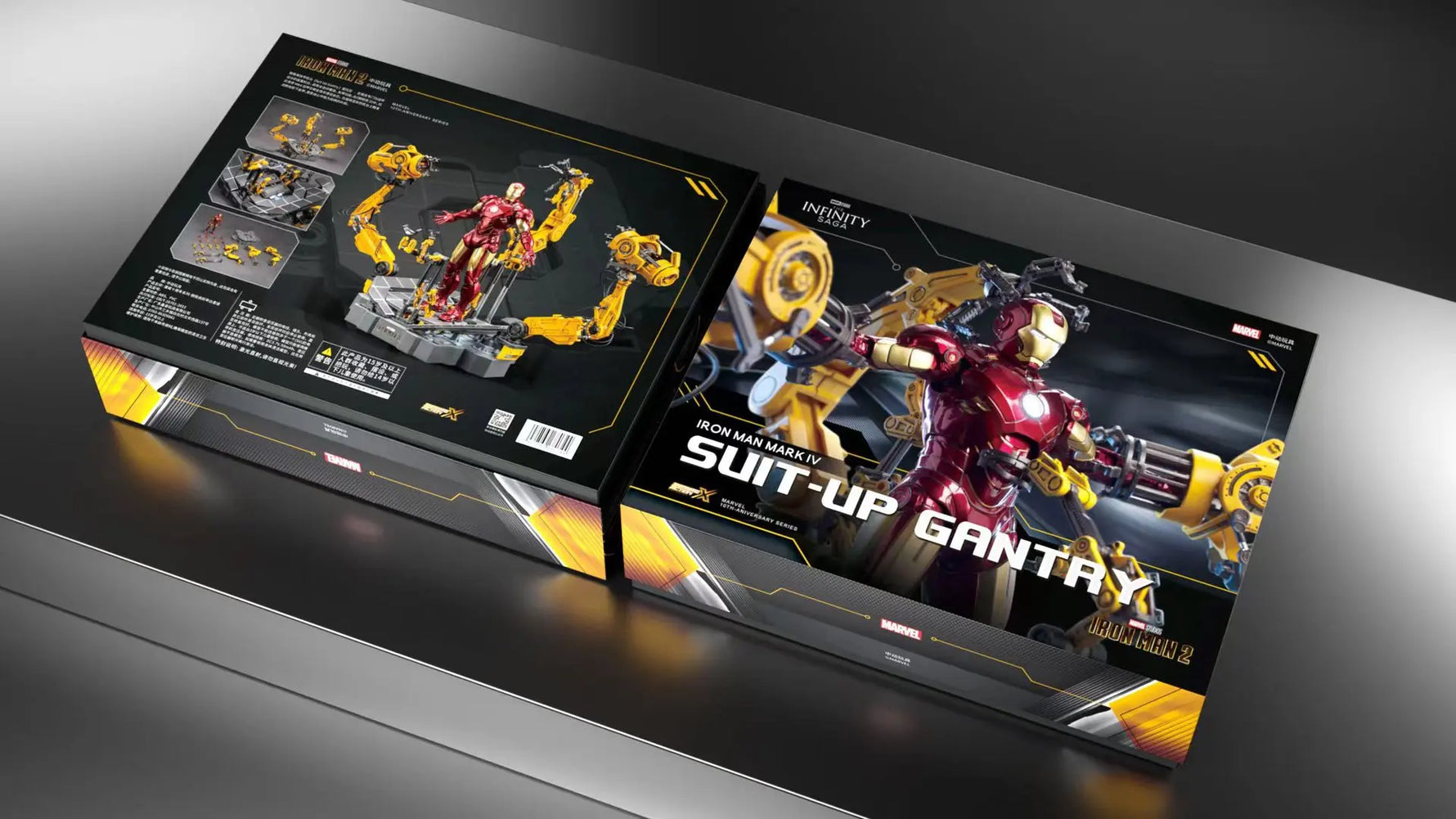 New Marvel Iron Man Mark Iv Action Figure Toy Gift For Boys Joint Movement Steel Man Model Collectible Toys & Hobbies