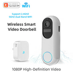 A99E-1080P Smart Wireless Video Doorbell Camera Wireless Smart Video Doorbell With Chime Two-Way Talk Night Vision