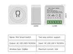 Tuya ZigBee WiFi Smart Switch 2 Way Control Breaker Relay 220V 110V 16A Smart Life APP Voice Control with Alexa Google Home
