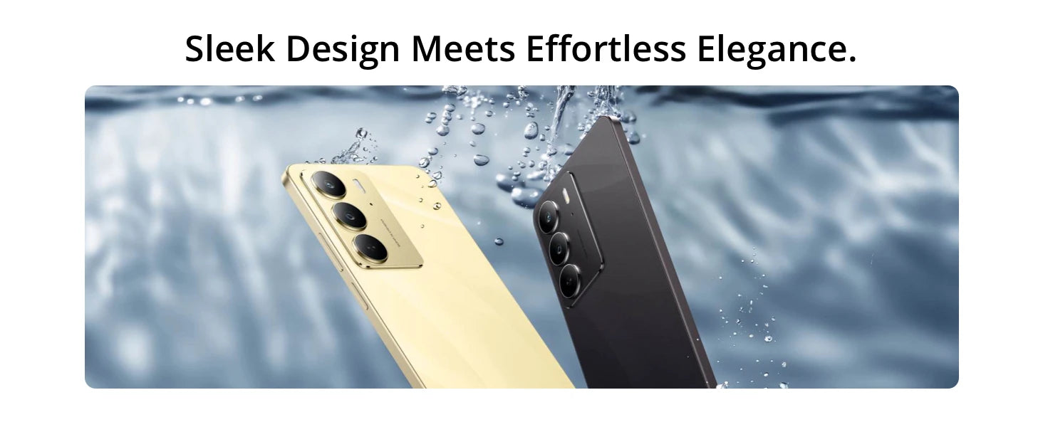 Global Version realme C75 6.72'' 90Hz FHD Display 50MP AI Camera 5828mAh Battery 45W Charge IP69 100% Original Cell Phone NFC