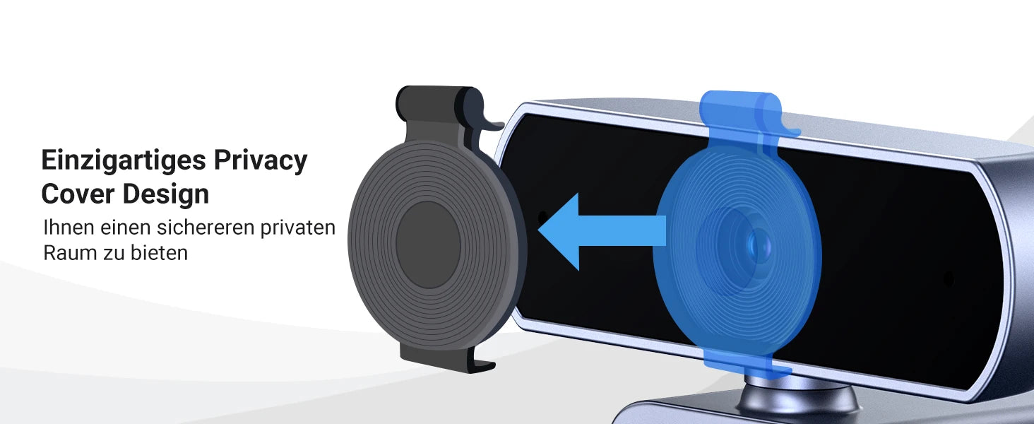 UGREEN USB Webcam 2K HD Mini Webcam For Laptop Computer Web Camera Dual Microphones for Youtube Zoom Video Calling 30fps web cam