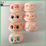 Labubu Doll Parts DIY Kit PVC Face Changing Accessories Hands Feet Replacement Supplies for DIY Doll Makers Collectors