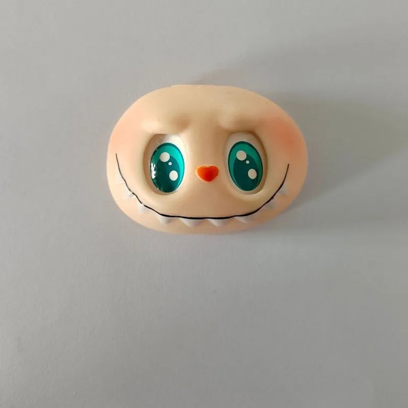 Labubu Doll Parts DIY Kit PVC Face Changing Accessories Hands Feet Replacement Supplies for DIY Doll Makers Collectors