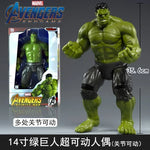 Original Multi-character 36cm Captain America Hands-on Toy Marvel's Avengers Spider-Man and Iron Man Exquisite  Figurine Gifts