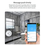 Zigbee Water Sensor Flood Leak Detector App Remote Monitoring for Kitchen/Bathroom Support Home Assistant Zigbee2mqtt