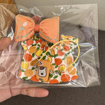 For Korea Kpop Exo Labubu Idol Dolls Jean Dress Big Bowknot Doll Clothes Kids Gift 15-17cm Cute Mini Clothes Doll Accessories