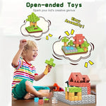 Magnetic Building Blocks Mine World Cube Magnet Set for Kid Age 3+ DIY Model Children Exercise thinking and Creativity Gift Doll