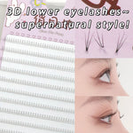 5-7mm Air Lower Eyelashes Fairy Fake LashesSegmented Natural Under Lashes Manga Bottom Lashes Makeup Eyelash Makeup Tool10 Rows