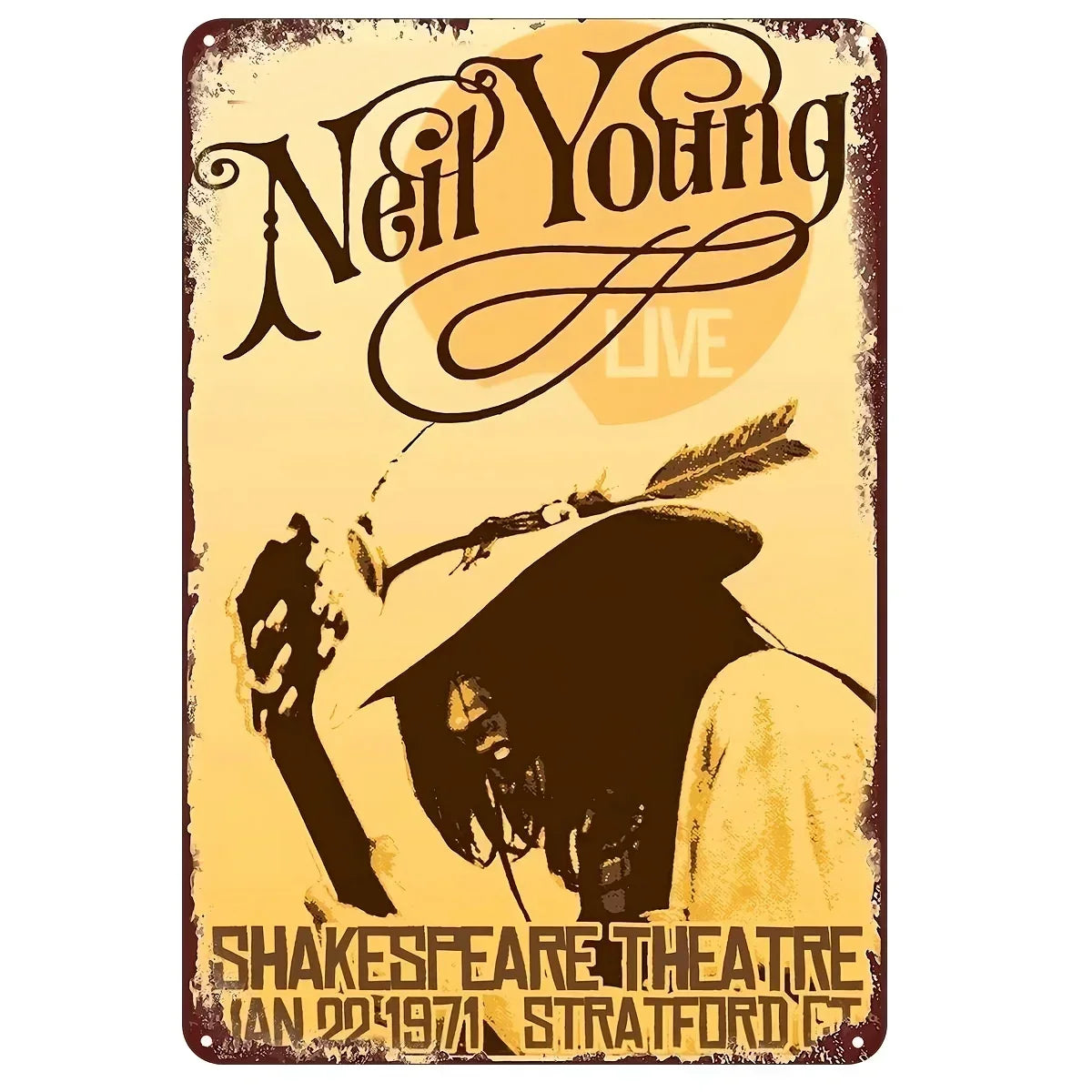 Halloween Horror Movie Metal Sign - Shabby Tin Wall Art, Man Cave Theater Home Decor