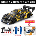 RC Drift Car 4WD Remote Control High Speed Racing Vehicle with LED Lights 2.4GHz Radio 4x4 Off-Road Truck Toy for Children Kids