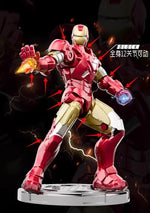 Marvel figure Splicing toys iron man MK1 MK2 MK3 MK4 MK5 MK6 MK7 Action figure model Birthday gift for children