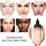 30ml Liquid Foundation Cream Waterproof Oil-control Cover Acne Base Cream Makeup Moisturize Matte Concealer Cosmetic