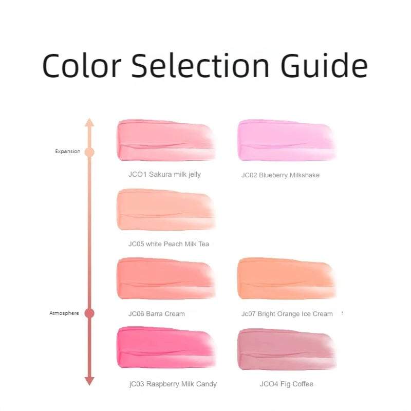 AZTK Liquid Blush Tanned Jello Color Rendering Liquid Blusher Moisturizer Longlasting Beauty Expands Contracts Cheek Face Makeup