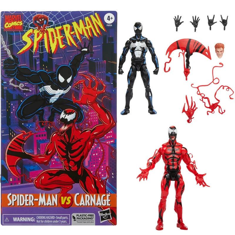 Hasbro Spider Man 2099 Miguel O Hara legends Venom Deadpool Action Figure Toys Change Face Statue Model Doll kids for Toy Gift