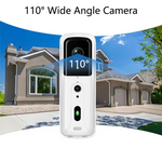ELECT-Doorbell Camera PIR Motion Detection, Video Intercom Two-Way Audio, NO Wifi/APP, Timbre Con Camara Para Puerta Inalambrico