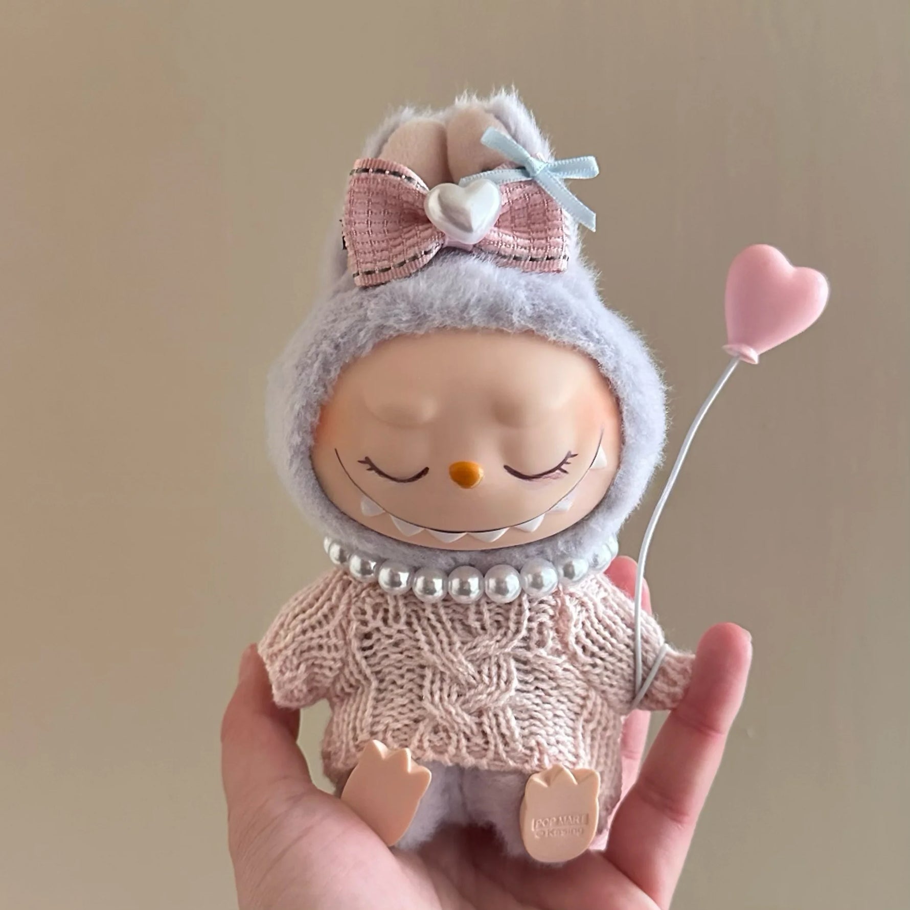 Labubu Plush Doll Clothes – Cute Macaron Outfit