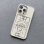 Case For iPhone 16 15 14 Pro Max Plus 13 12 11 Pro Max XR XS X 7 8 SE Football Basketball Tactical Board Pattern Silicone Covers