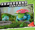 In Stock KEEPPLEY Pokemon 02 Charizard Gengar Gardevoir Dragonite Garchomp Eevee Venusaur Blastoise Assembled Movable Model Toys