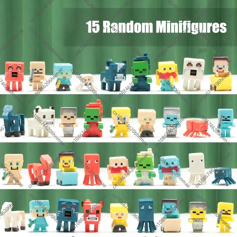 Magnetic Building Blocks Mine World Magnet Cube Set for Boy Girl Kid Age 3+ DIY Model Children STEM Educational Sensory Toy