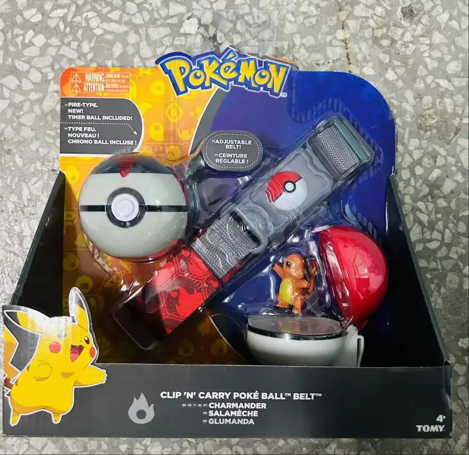 Tomy Pokemon Poké Ball Belt Toys for Kids Ages 4 and Up