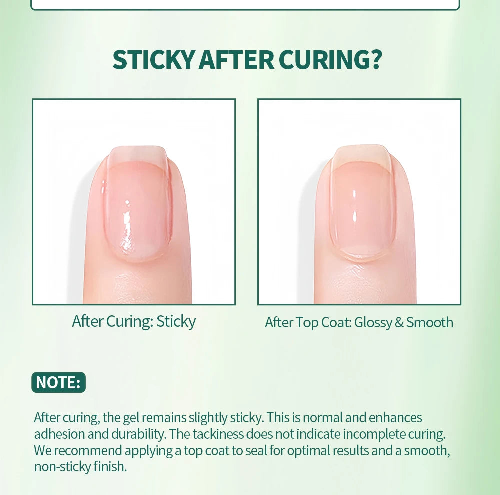 Nailpop 15ml Builder Gel Nail Polish for Nail Apex & Extension Strengthener Upgraded Soak Off UV Gel Rhinestone Glue 4 Colors