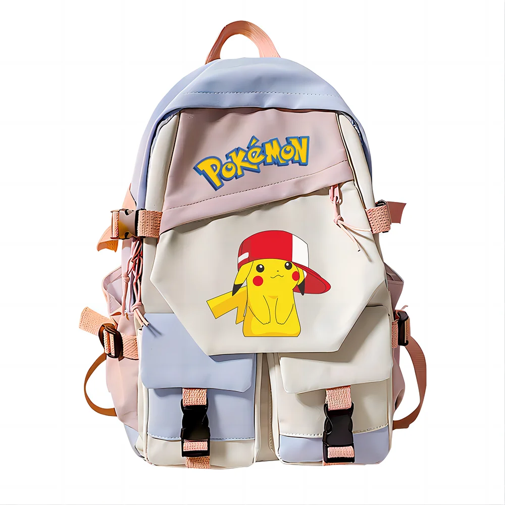 Pokémon Backpack for Kids & Teens – Large Capacity School & Travel Laptop Bag