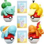 New Sell Pok é mon Series Blind Box Luminous Elf Ball Small Ornament Kawaii Cartoon Desktop Car Figurine Doll Toys Birthday Gift