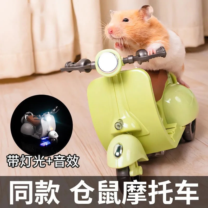 Labubu Doll Mini Electric Motorcycle,labubu Doll Accessories, Fun Cute Doll Toys,With Lights and Music,DIY Kid Christmas Gift