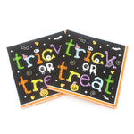 20/40/60/80/100pcs Halloween Theme Party Disposable Napkins Cocktail Napkin Bat Spider Pumpkin Halloween Holiday Decor Tableware