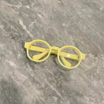 17cm labubu Glasses 6.5cm Transparent Plastic Glasses For 1/8 1/6 1/3 1/4 BJD for Labubu MSD SD Plush for EXO Doll sunglasses