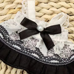 For 15/17cm Labubu  Plush Doll's   Bow Dress  Clothes  Outfit Doll Accessories