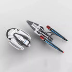 Bricklink Star Movie Starship Enterprise NCC-1701 Discovery Voyager NX-01 Delta MOC Spaceship Sets Building Blocks Kid Toys Gift