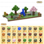 Magnetic Building Blocks Mine World Magnet Cube Set STEM Montessori Sensory Toy for Kids Boys Girls Ages 3+ DIY Model Children