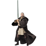 In Stock Original Bandai SHF Qui-Gon Jinn Star Wars The Phantom Menace Action Figure Animation Toy Model Collector Anime Hobby
