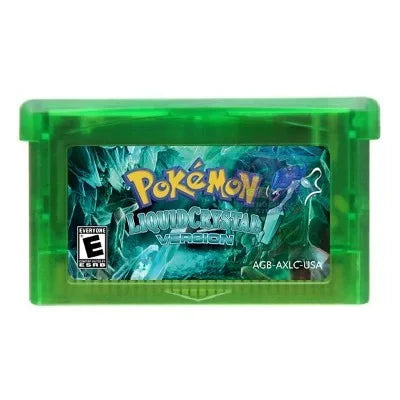 Pokémon GBA-Spielkassetten – Emerald, Seaglass, Rouge Recharged, Yellow Lunar & Dark Violet für die Game Boy Advance-Konsole