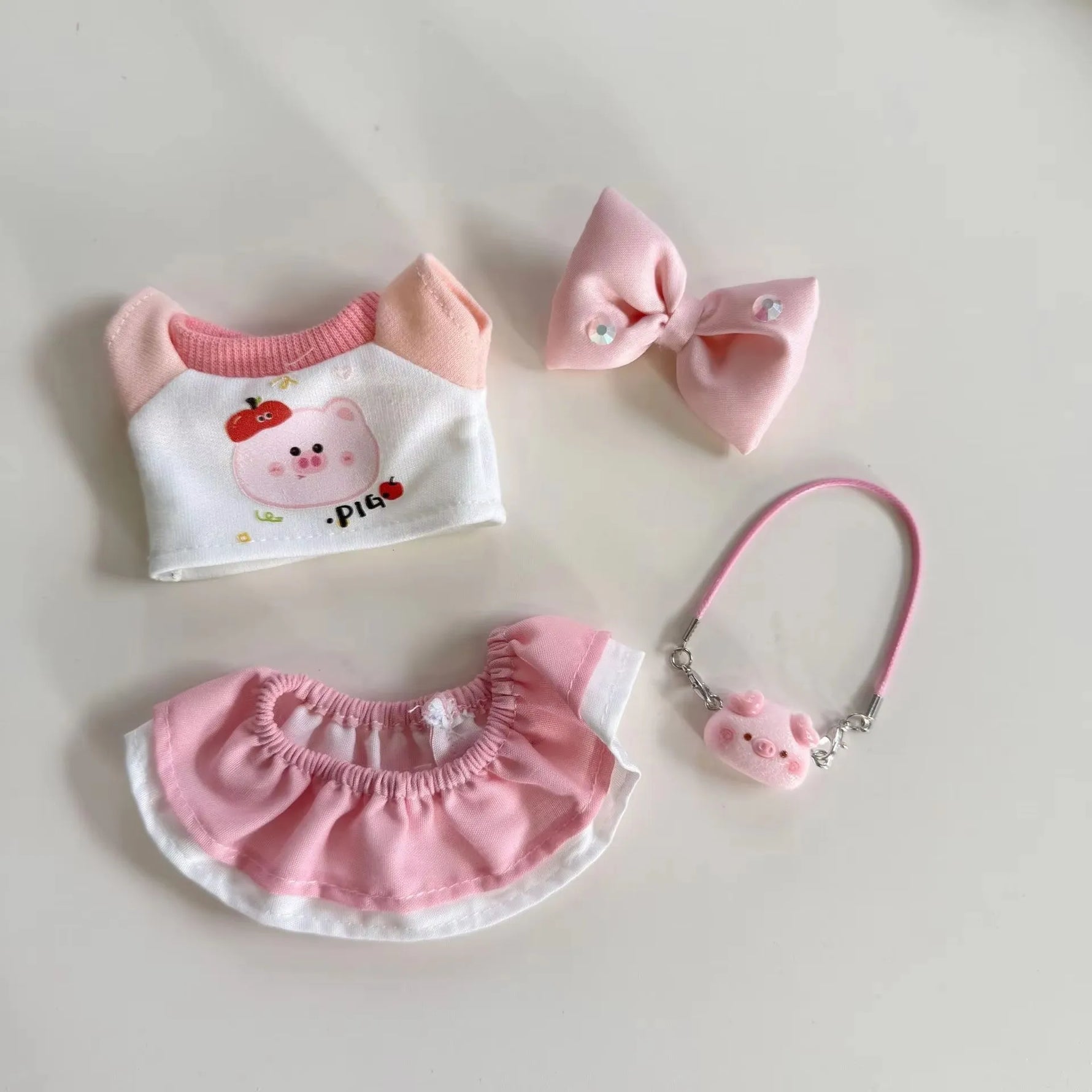 Labubu Plush Doll Clothes – Cute Macaron Outfit