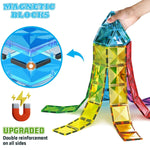 Light Magnetic Building Blocks,3D educational STEM Building Toys, stimulate creativity and brain development,for boy girl gift