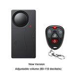 Anchtek 110db Loud Alarm Wireless Vibration Alarm with Remote Control Anti-Theft Alarm Motorcycle Bike Vehicle Security Alarm