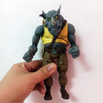 2PCS/Set NECA Shredder Michelangelo Foot Solder Donatello Krang Figure Bebop Rocksteady Turtle Figure Action Figurine Toy