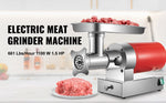 SucceBuy Electric Meat Grinder, 661 Lbs/Hour 1100 W Meat Grinder Machine 1.5 HP Electric Meat Mincer with 2 Grinding Plates,